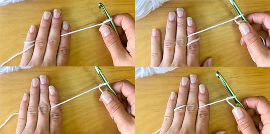 How to Hold Yarn for Crochet - For Absolute Beginners