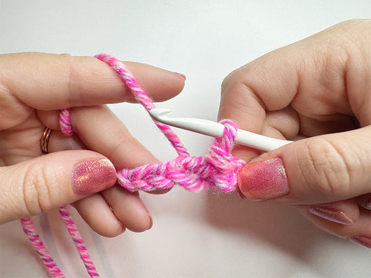How to Crochet a Slip Stitch - Step-by-Step for Beginners (Right-Handed)