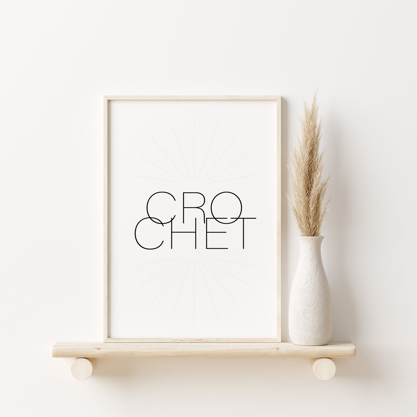 CRO-CHET Geometric Wall Art *Digital Download*