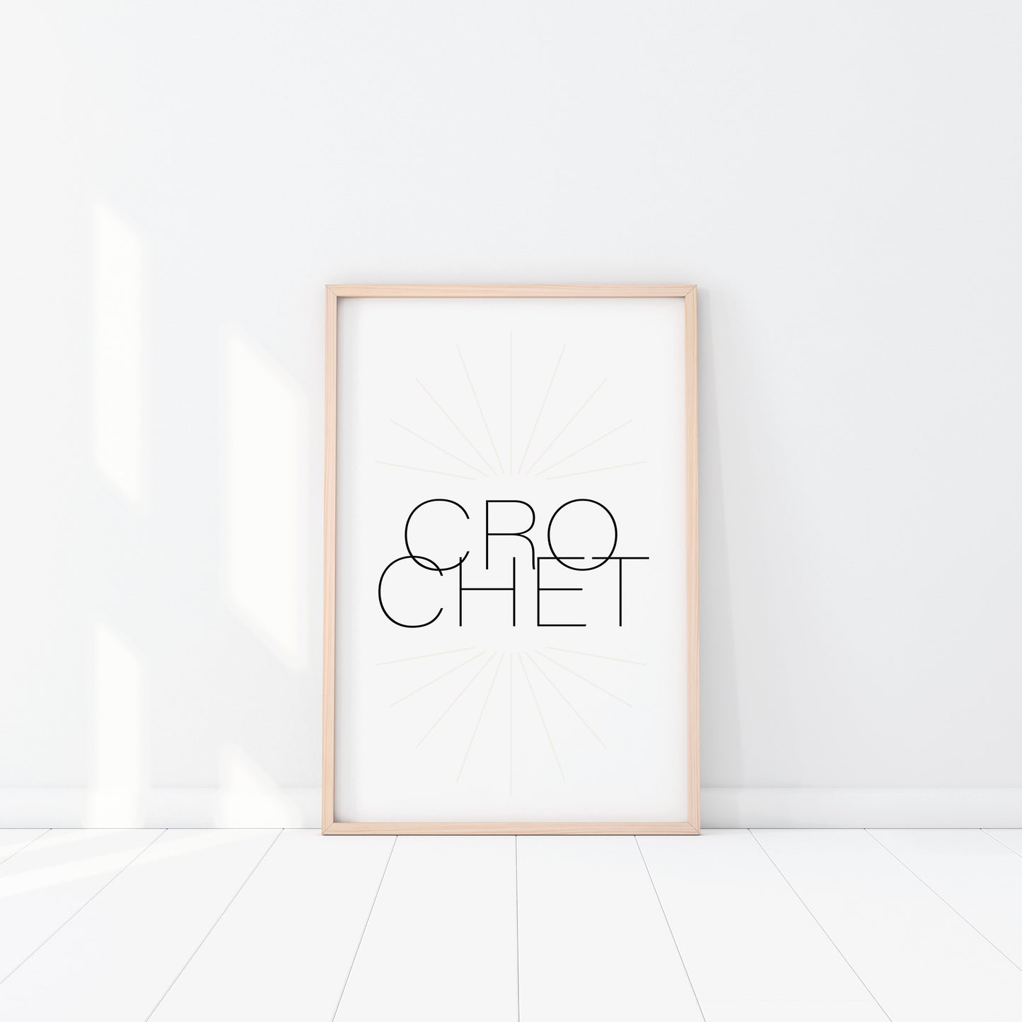CRO-CHET Geometric Wall Art *Digital Download*