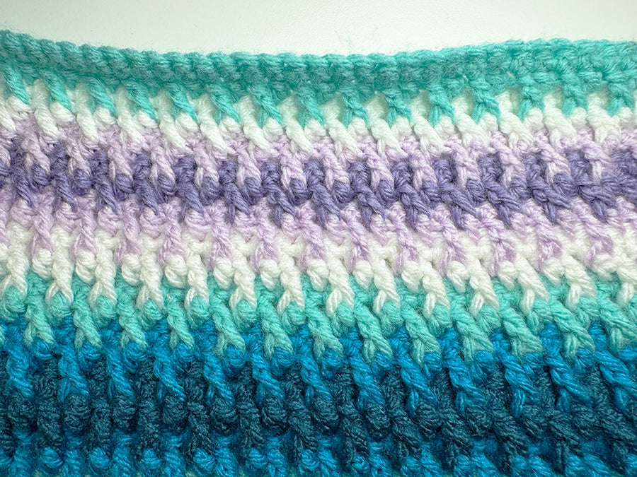 Alpine Crochet Stitch Tutorial (Right-Handed)